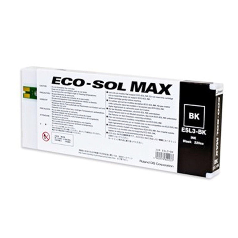 Roland BN-20 Eco-Sol Max Ink 220cc - BLACK ESL3-BK - Swing Design
