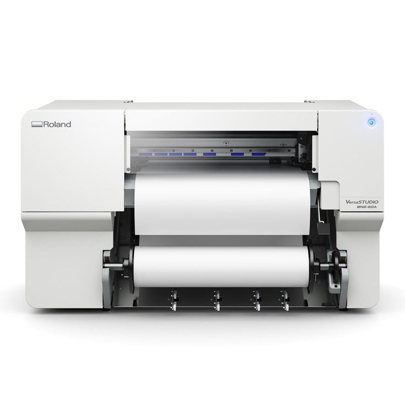 Roland BN2-20A Desktop 20" Eco-Solvent Printer & Cutter w/ CMYK Inks & Media - Swing Design