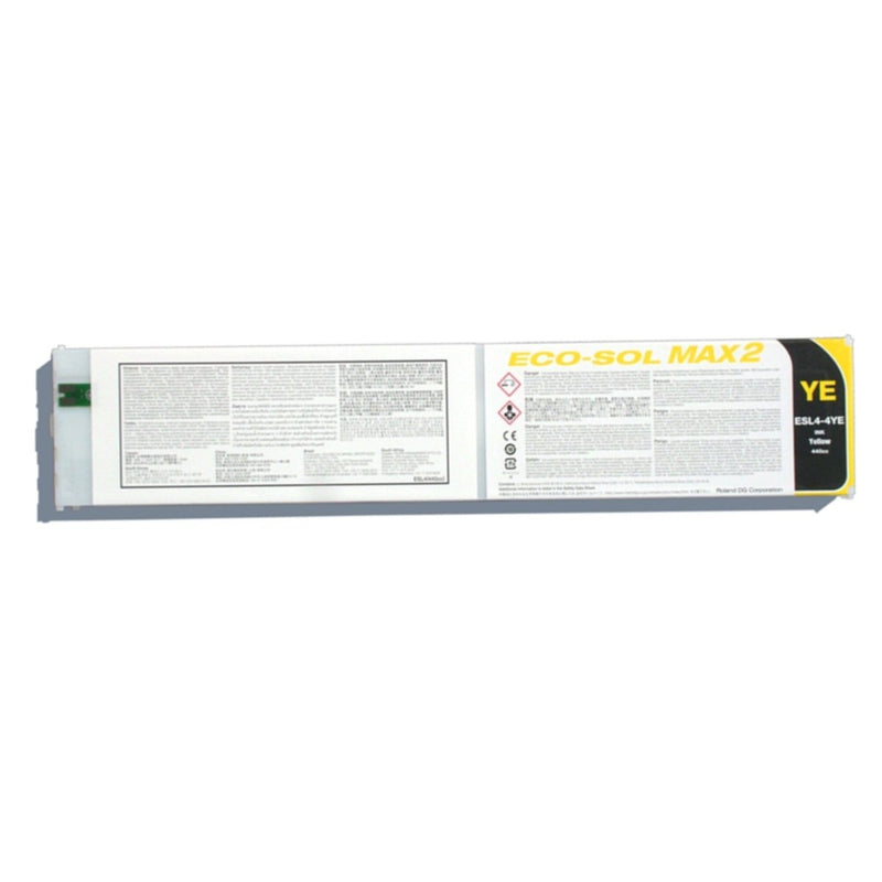Roland Eco-Sol Max 2 Ink 440cc - Yellow ESL4-4YE - Swing Design1