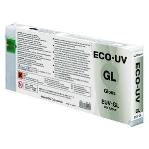 Roland Eco-UV Ink 220ml - Gloss EUV-GL Eco Printers Roland 