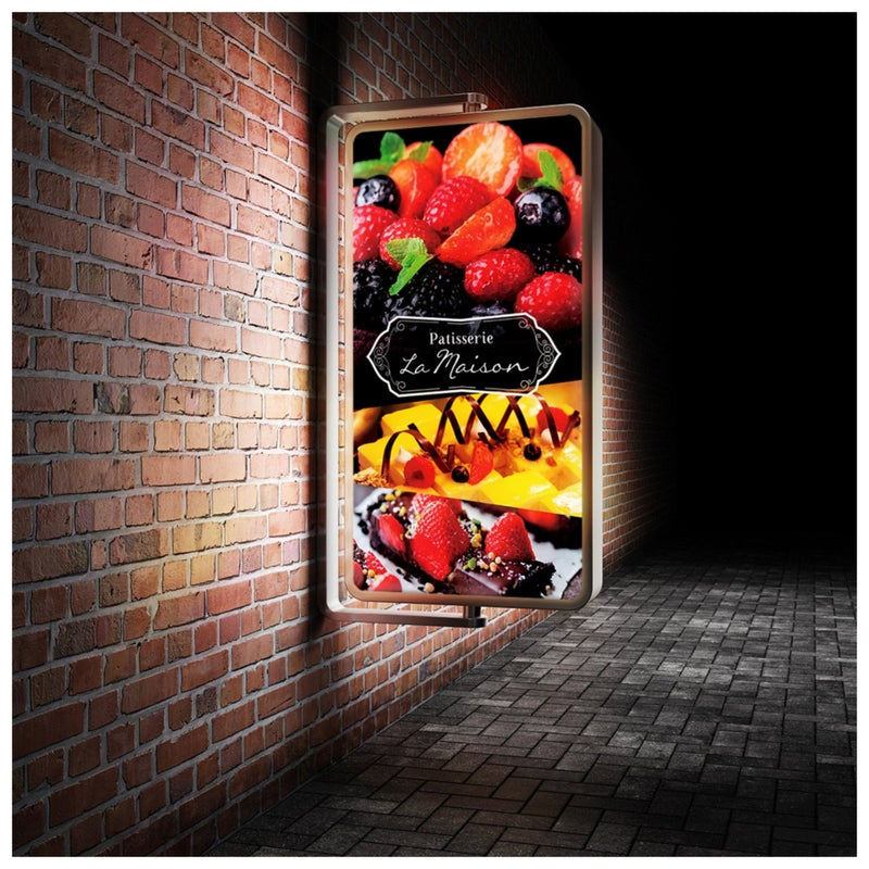 Roland Glossy Backlit Film - 54" x 100 FT - Swing Design
