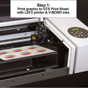 Roland Graphic Transfer System (GTS) & V-Bond Ink Bundle - 100 Sheets Eco Printers Roland 
