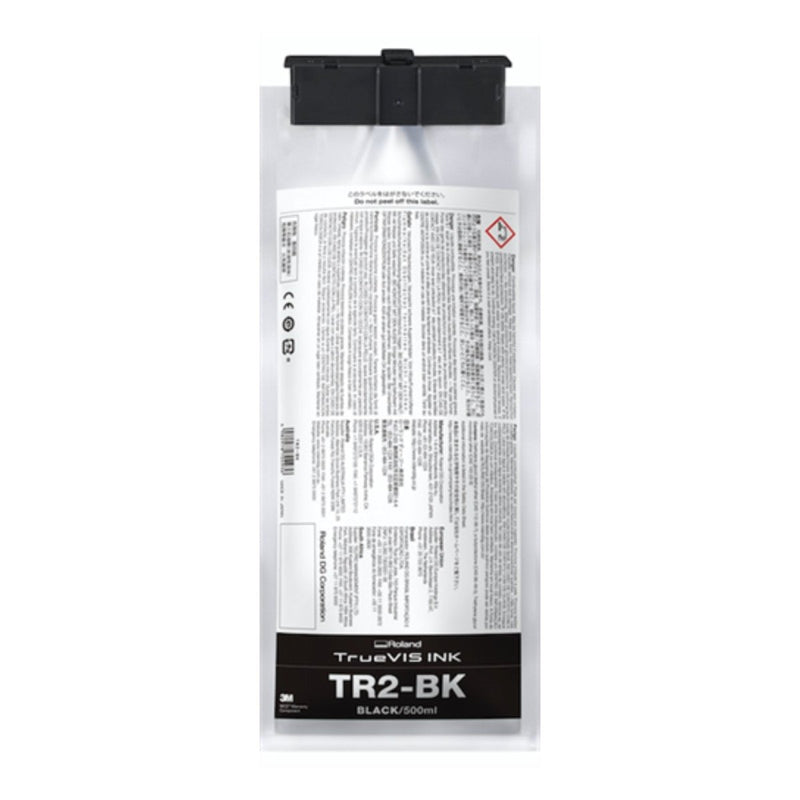 Roland TR2 Series Ink 500ml - Black TR2-BK - Swing Design