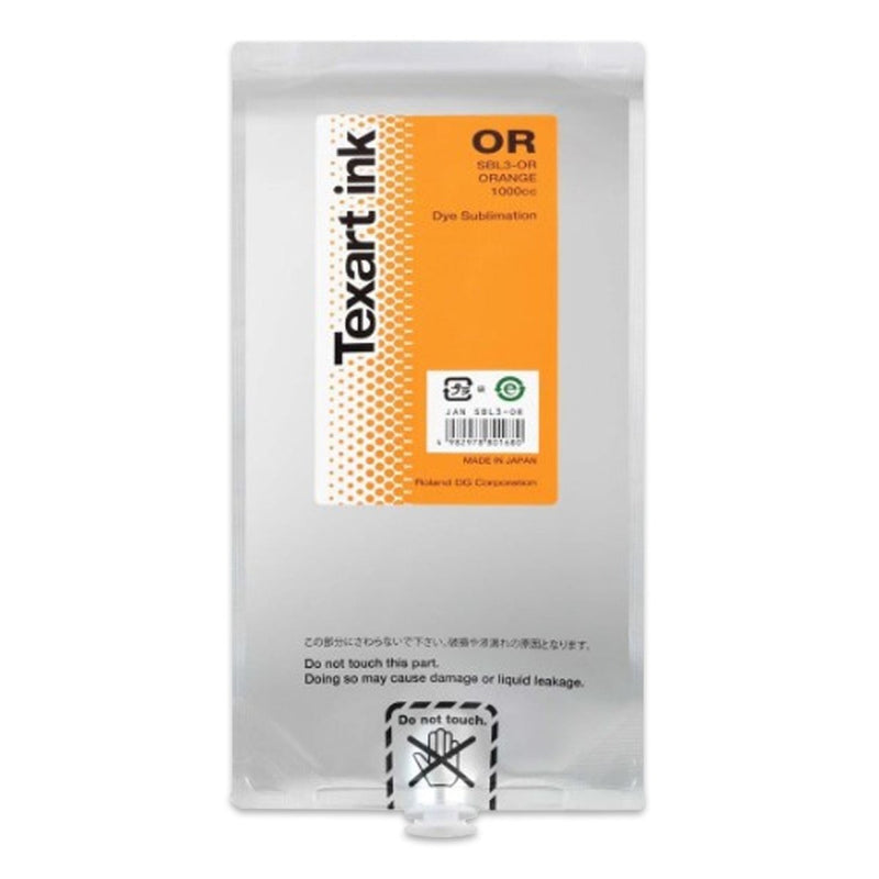 Roland Texart Sublimation Ink 1L - Orange SBL3-OR - Swing Design1