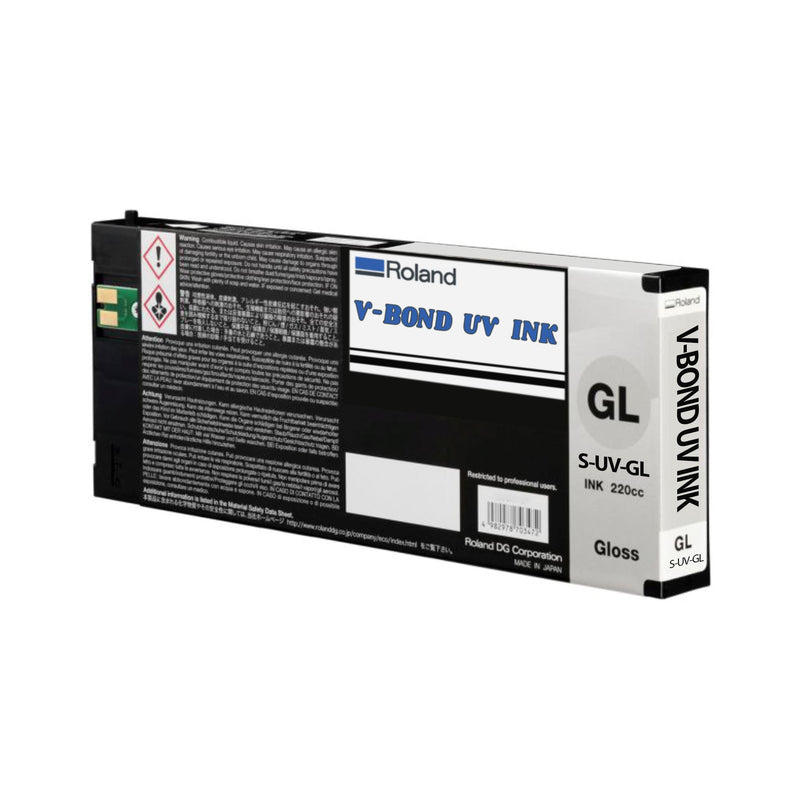 Roland V-BOND Ink 220ml - Gloss S-UV-GL Eco Printers Roland