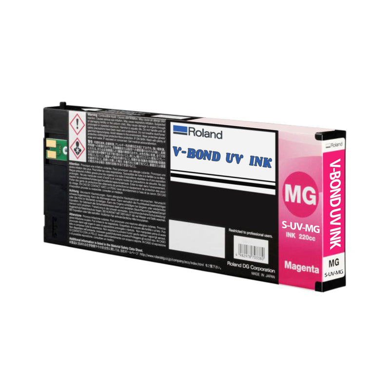 Roland V-BOND Ink 220ml - Magenta S-UV-MG Eco Printers Roland