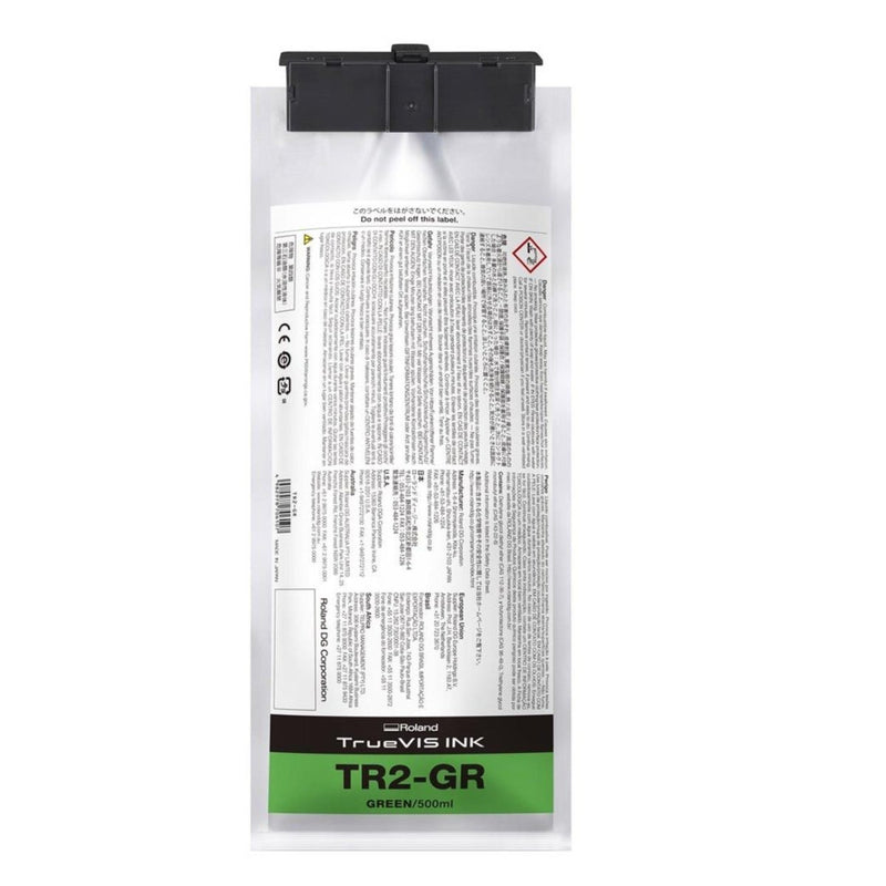 Roland TR2 Series Ink 500ml - Green TR2-GR - Swing Design1
