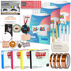 Sawgrass SG500 Sublimation Printer Deluxe 450 Sheet Starter Bundle Sublimation Bundle Sawgrass 