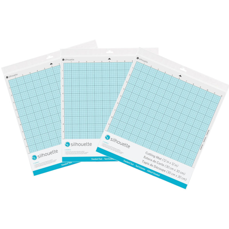 Silhouette Cameo 12" x 12" Standard Cutting Mat - 3 Pack Silhouette Silhouette