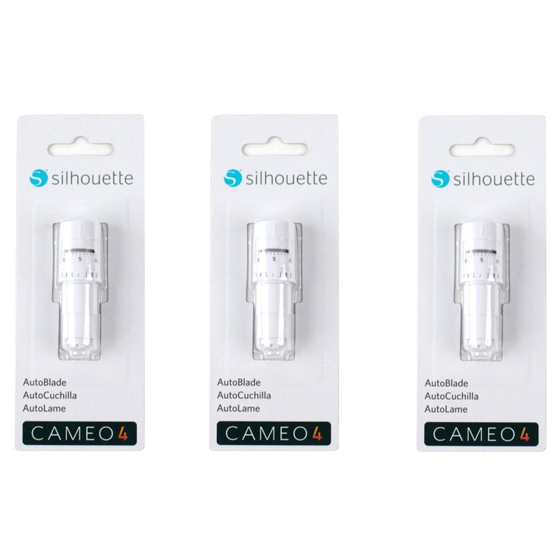 Silhouette Cameo 5, Cameo 4, Curio 2, Portrait 3 & 4 Autoblade - 3 Pack - Swing Design