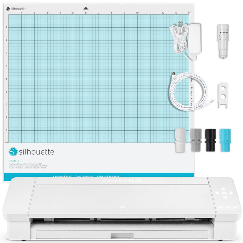 Silhouette Cameo 4 PLUS 15" Electronic Cutter Silhouette Bundle Silhouette