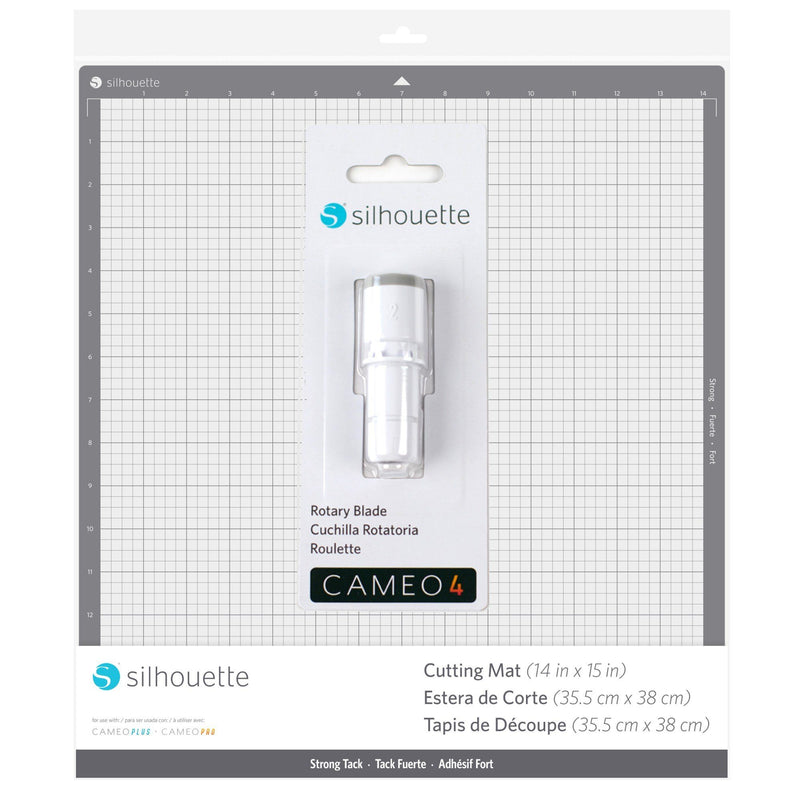 Silhouette Cameo 4 PLUS 15" Strong Grip Cutting Mat & Rotary Blade Silhouette Silhouette