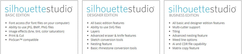 Silhouette Studio to Business Edition Upgrade - Physical Card - Swing Design