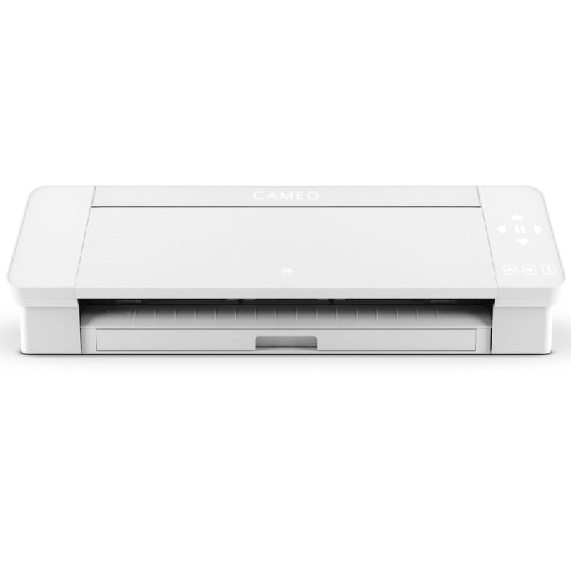 Silhouette White Cameo 4 Business Bundle w/ Oracal Vinyl, Guides, Software, Tools - Swing Design