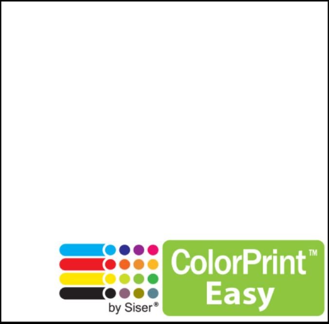 Siser ColorPrint Easy Print & Cut Heat Transfer Vinyl (HTV) - 54" x 150 FT - Swing Design3