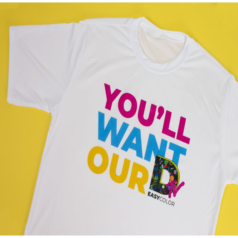 Siser EasyColor DTV (Direct to Vinyl) Heat Transfer 8.4 ”x 11” - 1 Sheet Vinyl Siser