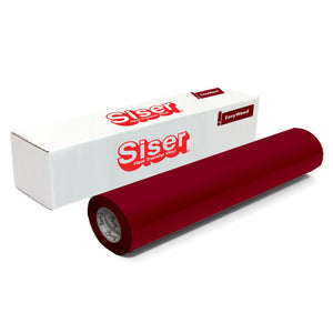 Siser EasyWeed Heat Transfer Material 12 in x 150 ft Roll - 48 Colors Available Siser Heat Transfer Siser Bordeaux Burgandy 