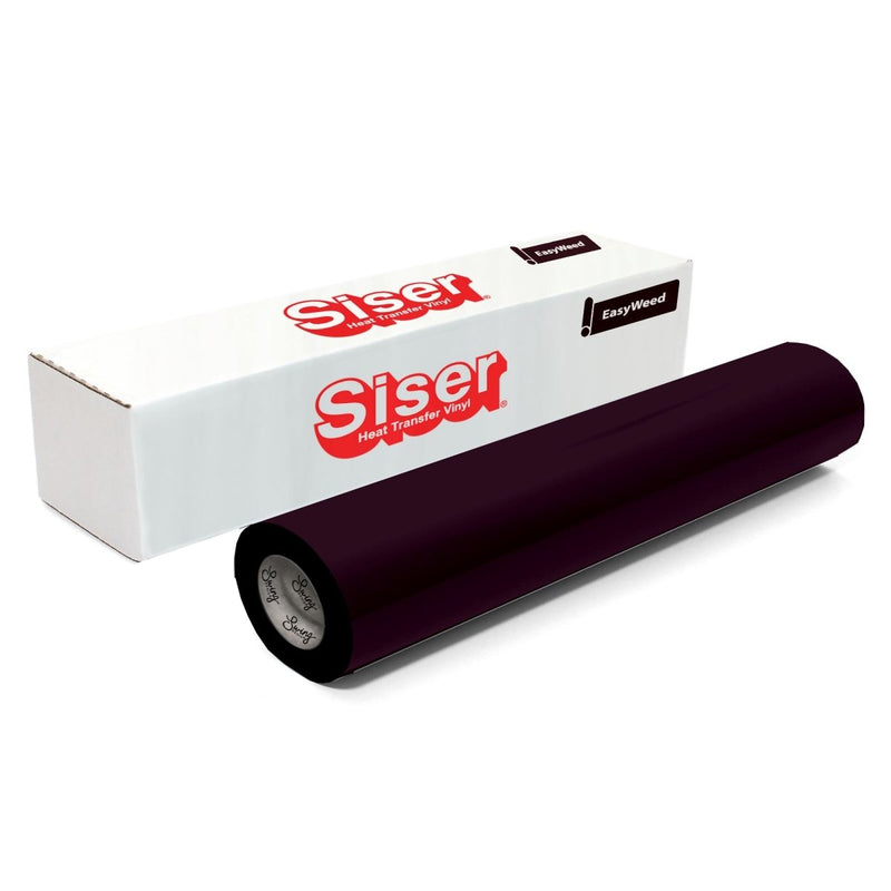 Siser EasyWeed Heat Transfer Material 12 in x 150 ft Roll - 46 Colors AvailableDark Maroon - Swing Design14