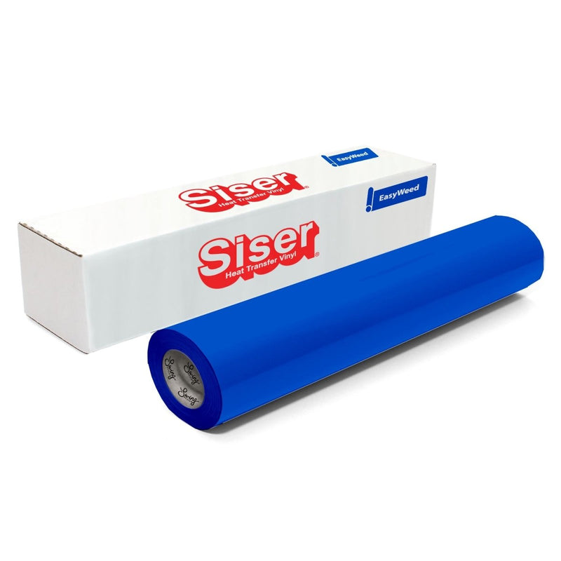 Siser EasyWeed Heat Transfer Material 12 in x 150 ft Roll - 46 Colors AvailableFluorescent Blue - Swing Design15