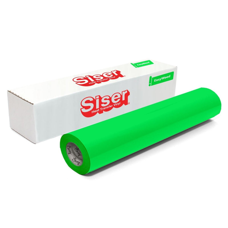 Siser EasyWeed Heat Transfer Material 12 in x 150 ft Roll - 46 Colors AvailableFluorescent Green - Swing Design17