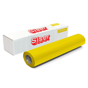 Siser EasyWeed Heat Transfer Material 12 in x 150 ft Roll - 48 Colors Available Siser Heat Transfer Siser Lemon Yellow 