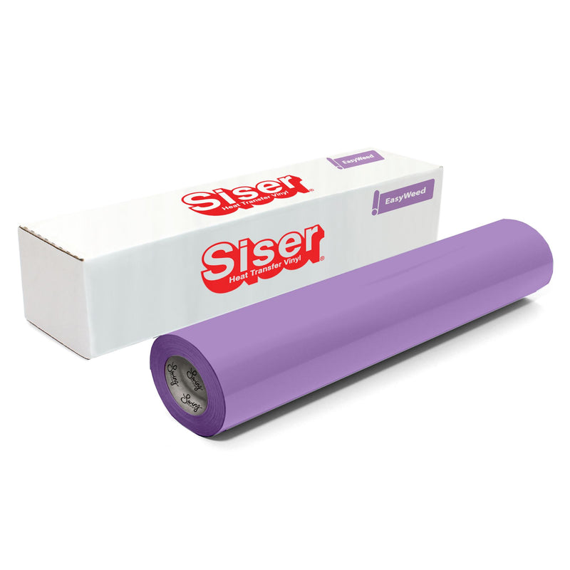 Siser EasyWeed Heat Transfer Material 12 in x 150 ft Roll - 48 Colors Available Siser Heat Transfer Siser Lilac