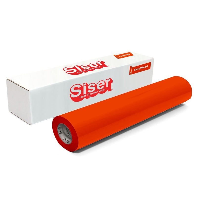 Siser EasyWeed Heat Transfer Material 12 in x 150 ft Roll - 46 Colors AvailableOrange - Swing Design35