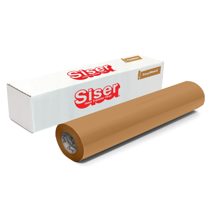 Siser EasyWeed Heat Transfer Material 12 in x 150 ft Roll - 48 Colors Available Siser Heat Transfer Siser Tan