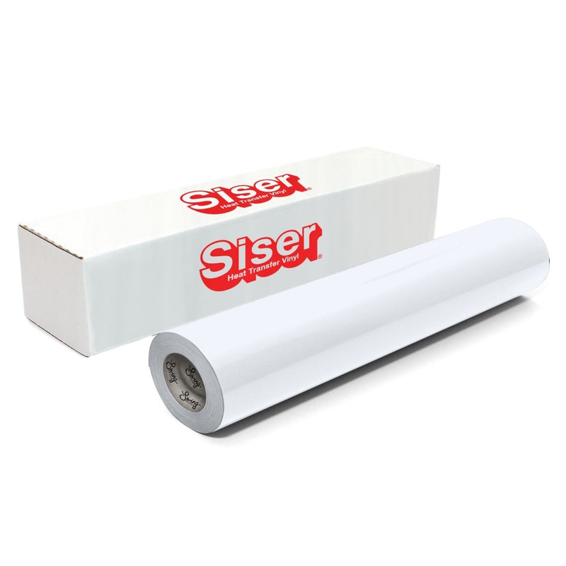 Siser EasyWeed Heat Transfer Material 12 in x 150 ft Roll - 46 Colors AvailableWhite - Swing Design48