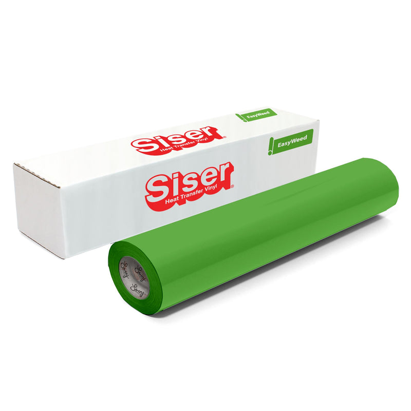 Siser EasyWeed Heat Transfer Material 15 in x 150 ft Roll - 48 Colors Available Siser Heat Transfer Siser Green Apple
