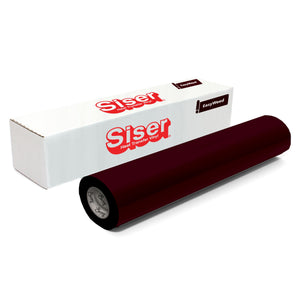 Siser EasyWeed Heat Transfer Material 15 in x 150 ft Roll - 48 Colors Available Siser Heat Transfer Siser Maroon 