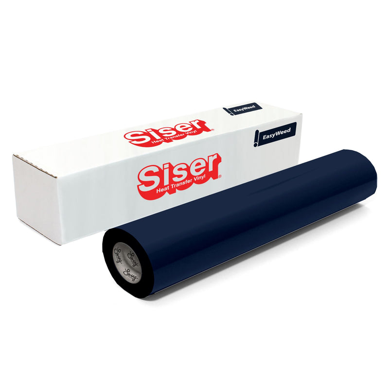 Siser EasyWeed Heat Transfer Material 15 in x 150 ft Roll - 48 Colors Available Siser Heat Transfer Siser Navy