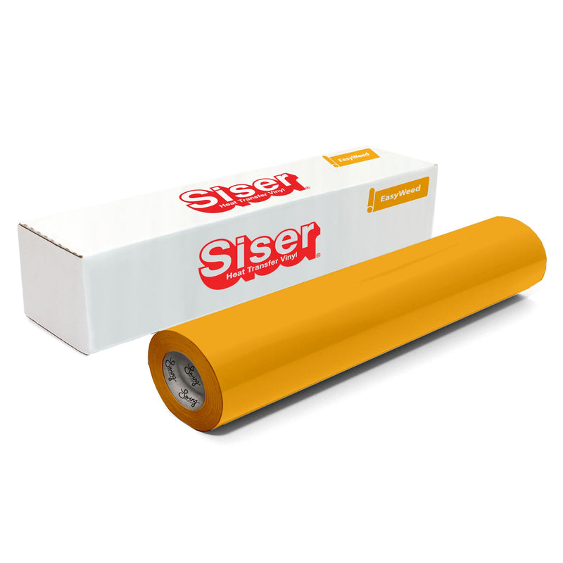 Siser EasyWeed Heat Transfer Material 15 in x 150 ft Roll - 48 Colors Available Siser Heat Transfer Siser Sun Yellow