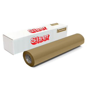 Siser EasyWeed Heat Transfer Material 15 in x 150 ft Roll - 48 Colors Available Siser Heat Transfer Siser Vegas Gold 