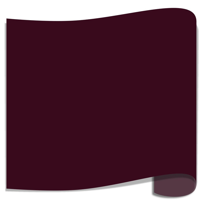 Siser EasyWeed Heat Transfer Vinyl (HTV) 12" x 6 ft Roll - 46 Colors AvailableDark Maroon - Swing Design13