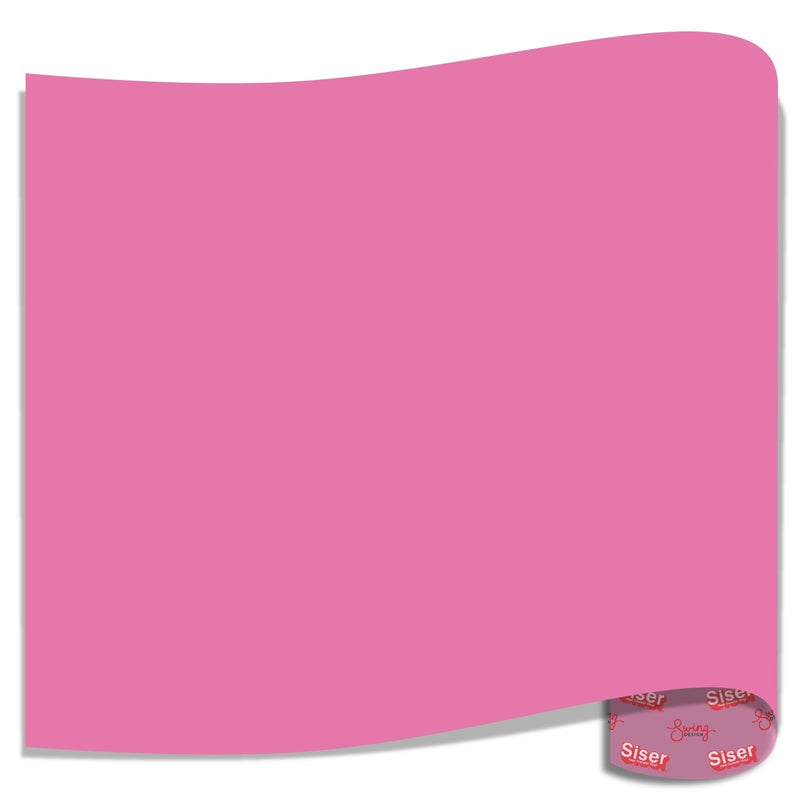 Siser EasyWeed Heat Transfer Vinyl (HTV) - Bubble Gum Pink12 In x 12 Inch Sheet - Swing Design2