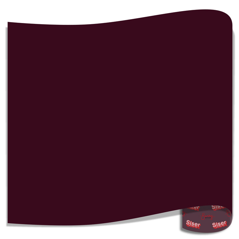 Siser EasyWeed Heat Transfer Vinyl (HTV) - Dark Maroon - Swing Design