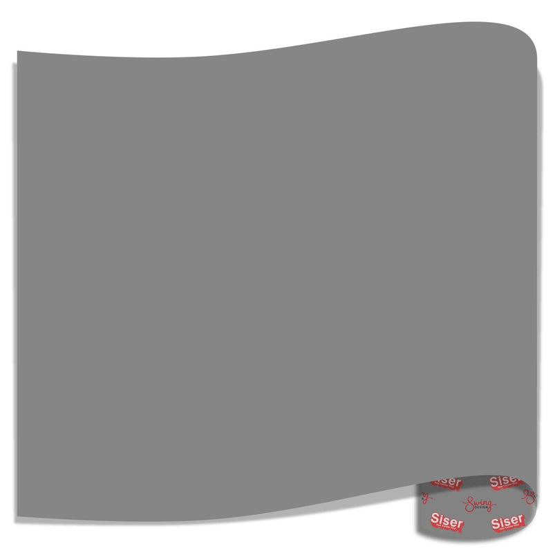 Siser EasyWeed Heat Transfer Vinyl (HTV) - Gray12 In x 12 Inch Sheet - Swing Design2