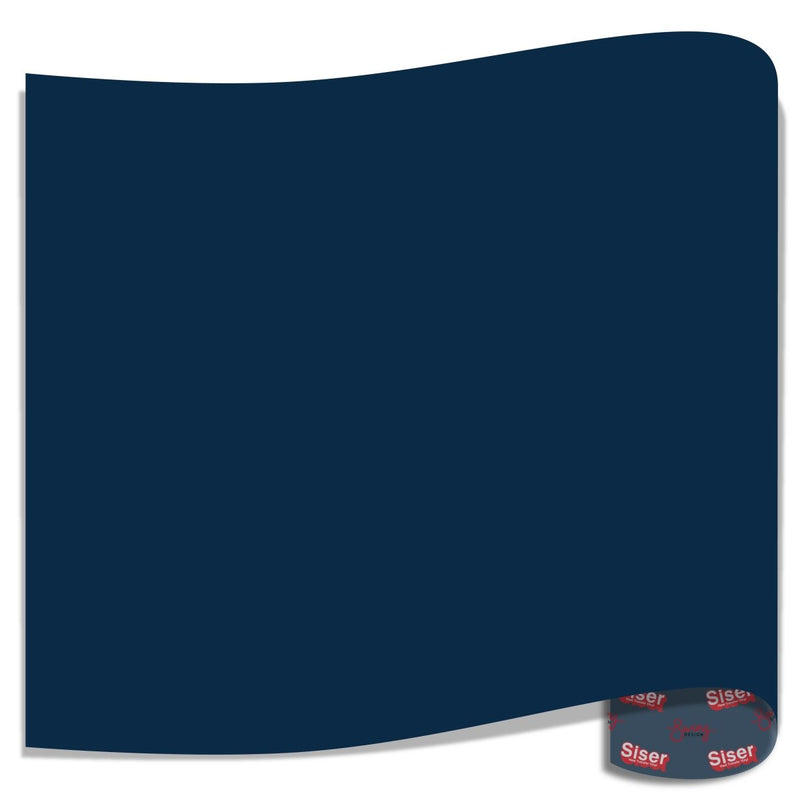 Siser EasyWeed Heat Transfer Vinyl (HTV) - Navy12 In x 12 Inch Sheet - Swing Design