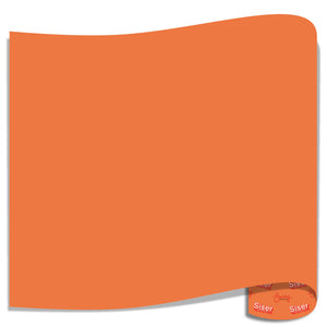 Siser EasyWeed Heat Transfer Vinyl (HTV) - Orange Soda - Swing Design