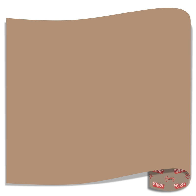 Siser EasyWeed Heat Transfer Vinyl (HTV) - Tan12 In x 12 Inch Sheet - Swing Design2