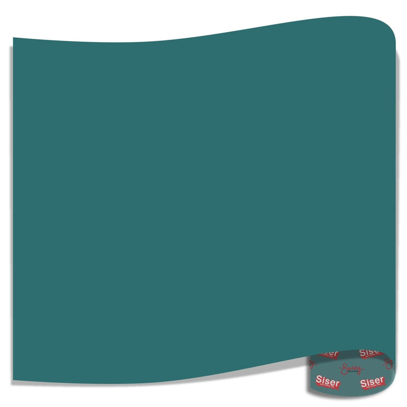 Siser EasyWeed Heat Transfer Vinyl (HTV) - Turquoise12 In x 12 Inch Sheet - Swing Design