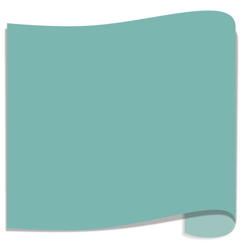 Siser EasyWeed Stretch Heat Transfer Vinyl (HTV) - 21 Colors Available 15" x 12"Sea Glass - Swing Design17
