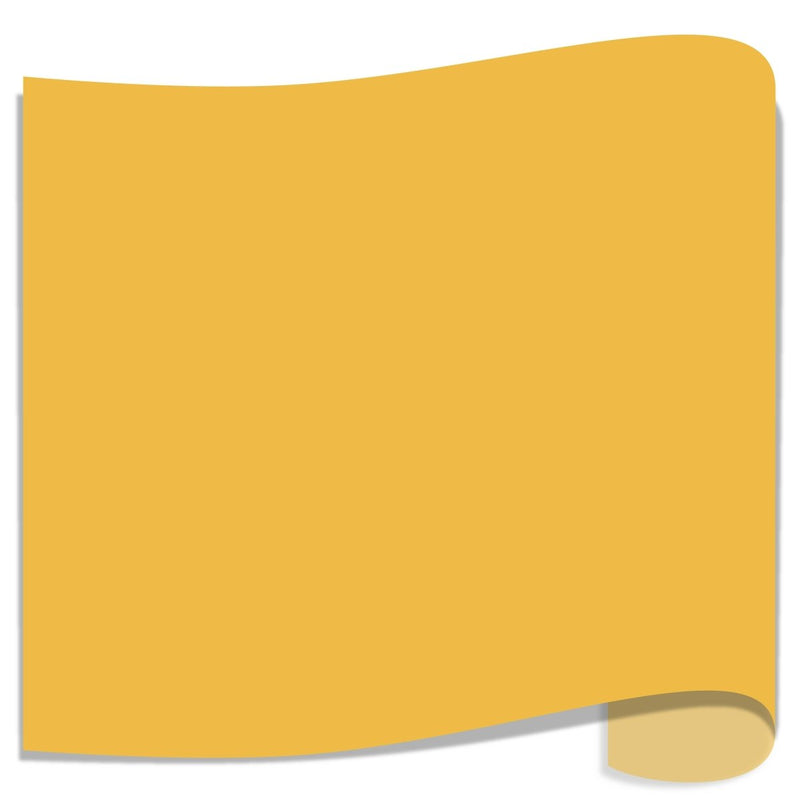 Siser EasyWeed Stretch Heat Transfer Vinyl (HTV) - 21 Colors Available 15" x 12"Yellow - Swing Design22