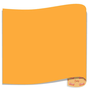 Siser EasyWeed Stretch Heat Transfer Vinyl (HTV) 15" x 12" Sheet - Sun Yellow - Swing Design