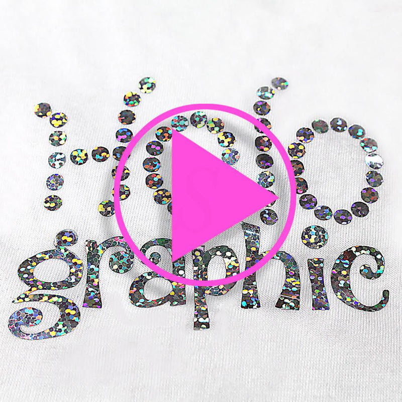 Siser Holographic Heat Transfer Vinyl (HTV) - Gold - Swing Design