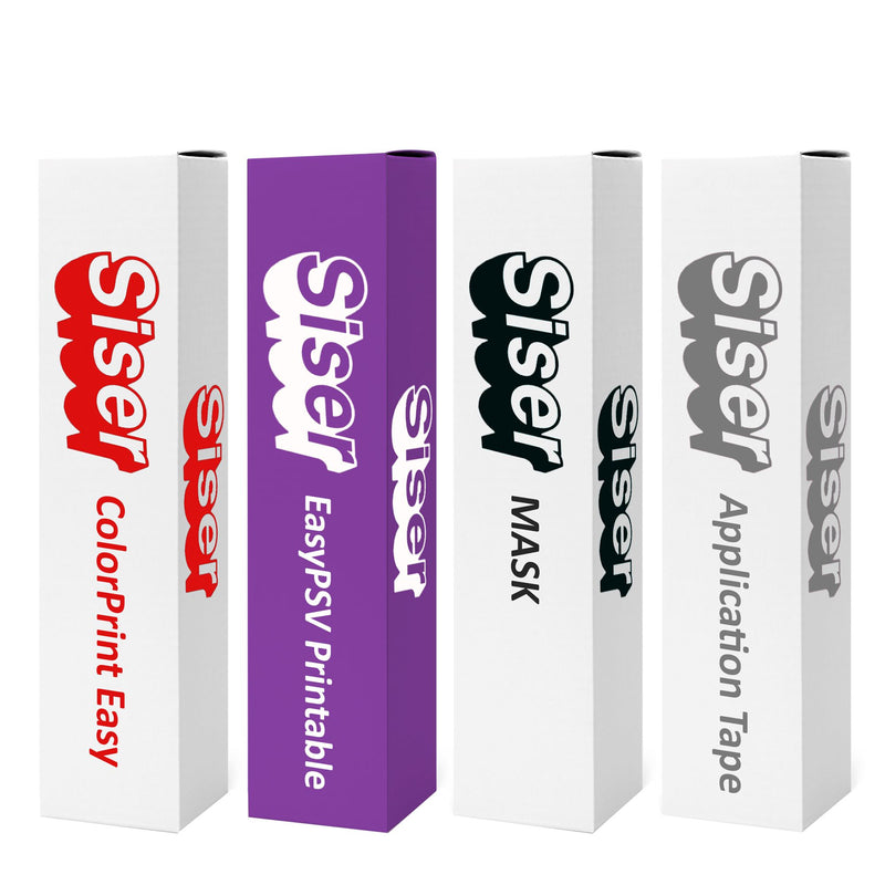 Siser Printable Vinyl & HTV Bundle For Roland BN-20/BN-20A Siser Heat Transfer Siser