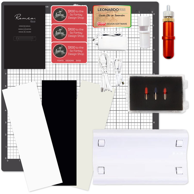 Siser Romeo Deluxe Easyweed Heat Transfer (HTV) Bundle w/ 8-in-1 Heat Press Siser Bundles Siser