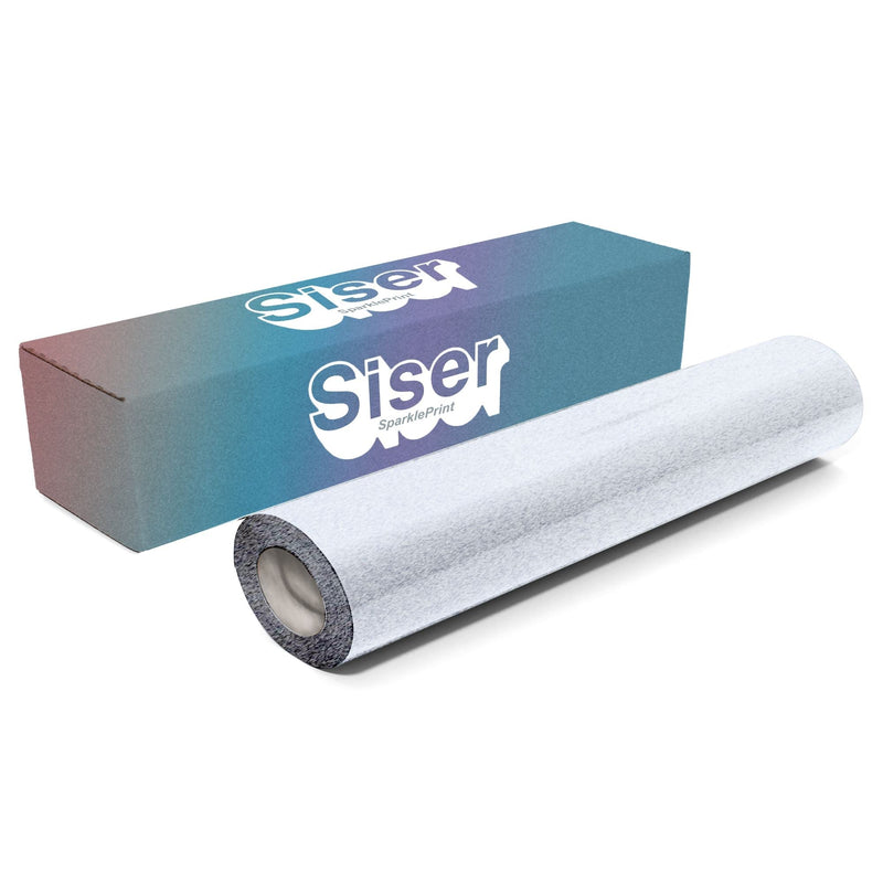 Siser SparklePrint Print & Cut Heat Transfer Vinyl (HTV) - 29.5" x 75 FT Siser Heat Transfer Siser