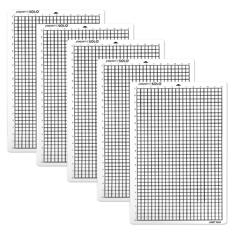 StarCraft Solo 12" x 16" Cutting Mats - 5 Pack StarCraft Bundle Star Craft Vinyl